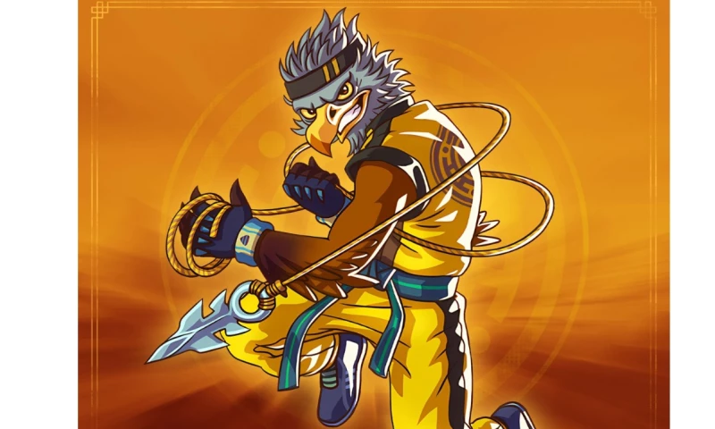 EDIIIE - WingStriker - Eagle Character Design for Game