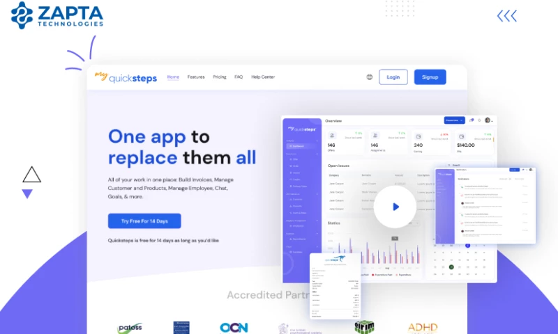 ZAPTA Technologies - AI Powered SaaS Based Invoicing Platform