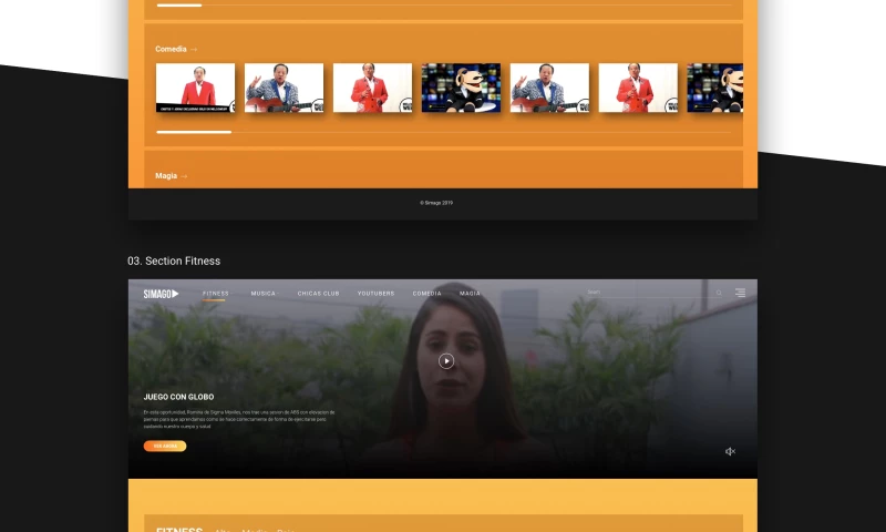 A fitness platform design example