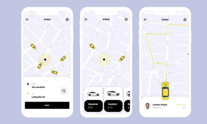 iOS Taxi App