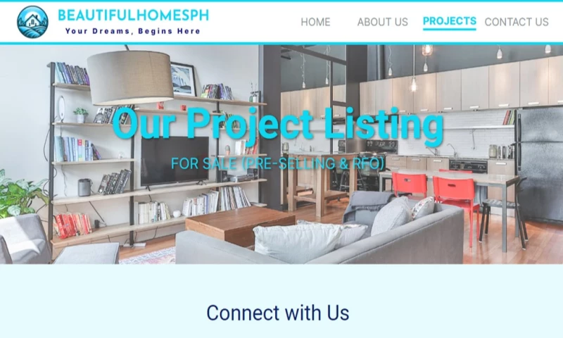 Real Estate Website - Beautiful Homes PH