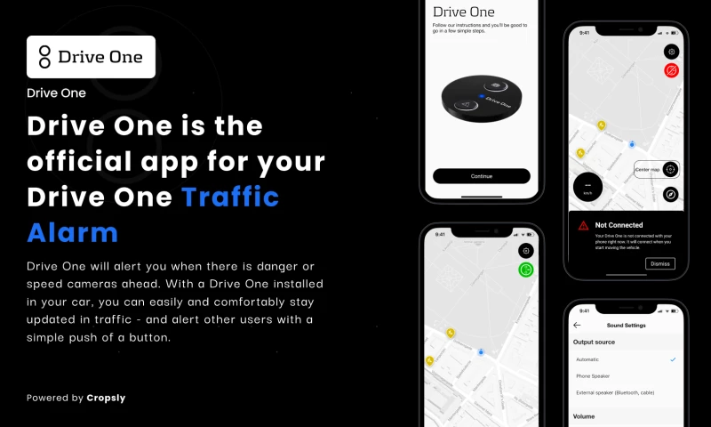 Cropsly Solutions Private Limited - Drive One: Making European roads safe with alerts