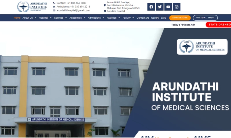 Blindtech Agency - Aims Website