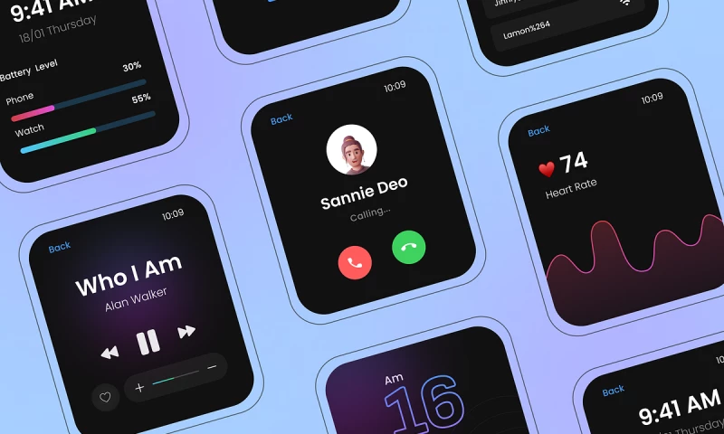 Octet Design Studio - Smart Watch App - Watch UI & Home Assistant