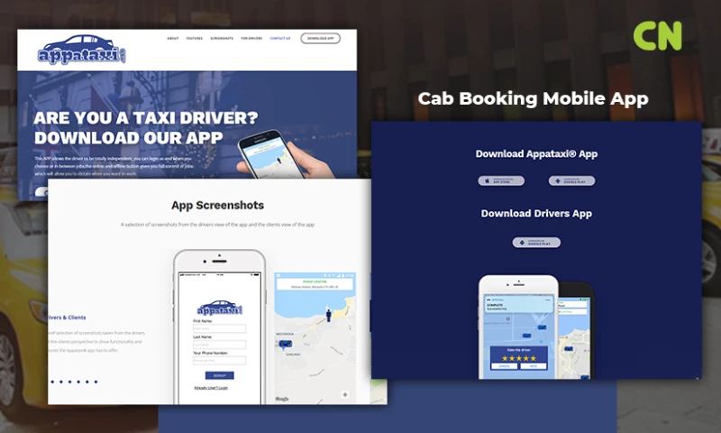 Capital Numbers - Cab Booking Mobile App