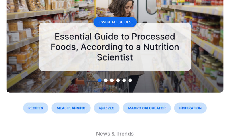 Clio Websites - My Fitness Pal Blog