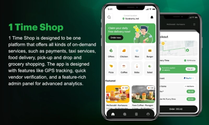 Suffescom Solutions Inc - 1 Time Shop - Delivery App