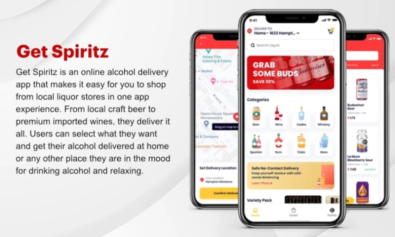 Suffescom Solutions Inc - Get Spiritz - Alcohol Delivery App