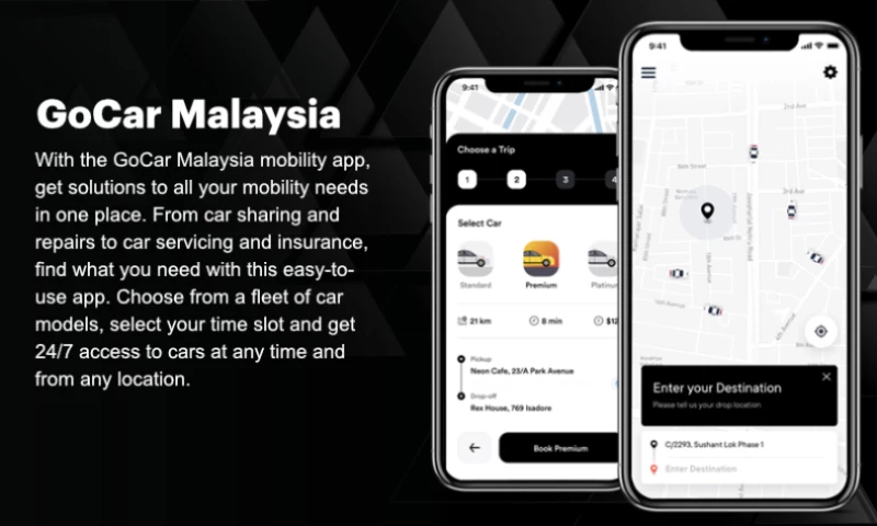 GoCar Malaysia - Ridesharing App