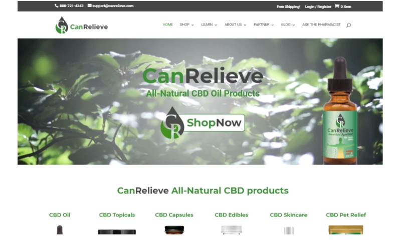 Chainlink Relationship Marketing - CanRelieve CBD Ecommerce