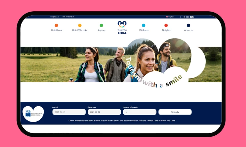 SiWeb - Hotel web page