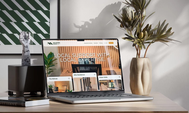 Business Ready: The Holiwork Stays Rebrand