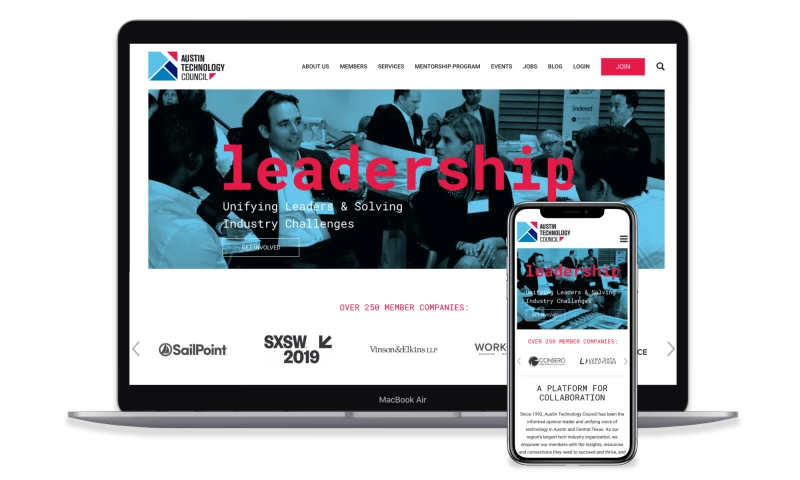 Workhorse Marketing - Helping Austin’s largest unifying voice of technology double their membership