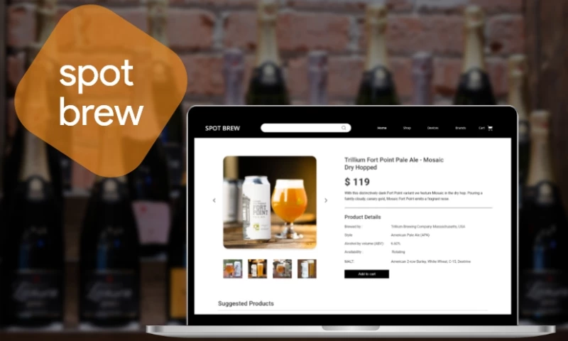 Spot Brew | eCommerce - Web Application