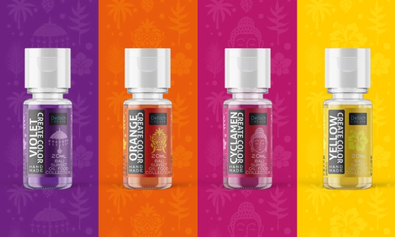 Dellich label design