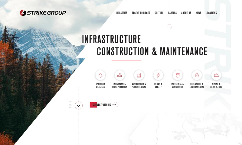 Strike Group Website