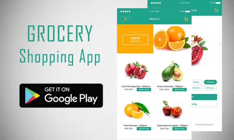 INVOTYX - Grocery app