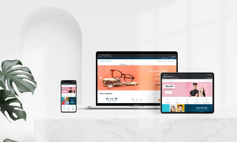 Delemont Studio - Optics Haven Web Design and Development