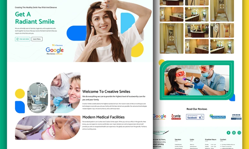 JMJ WebPro - Orthodontic Practice Website for Braces and Invisalign