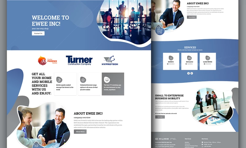 JMJ WebPro - TeleConnect: Innovating Communication Networks in Responsive Websites