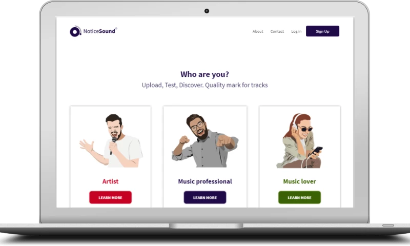 SpdLoad - Noticesound is SaaS Software for musical startup