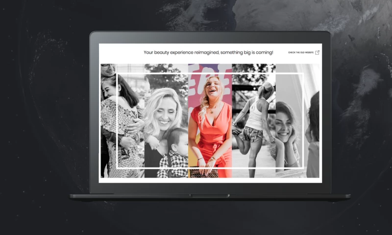 Online reservation web app (Health and beauty)