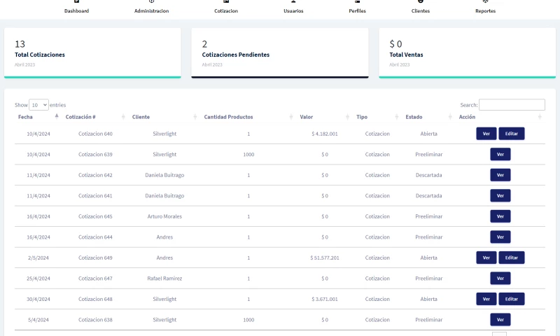Silverlight Colombia S.A.S - Enerxis