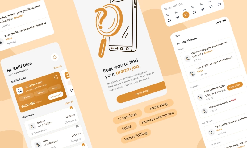 Honest Digital Services Pvt. Ltd. - Interview Scheduling and Job Tracking Platform