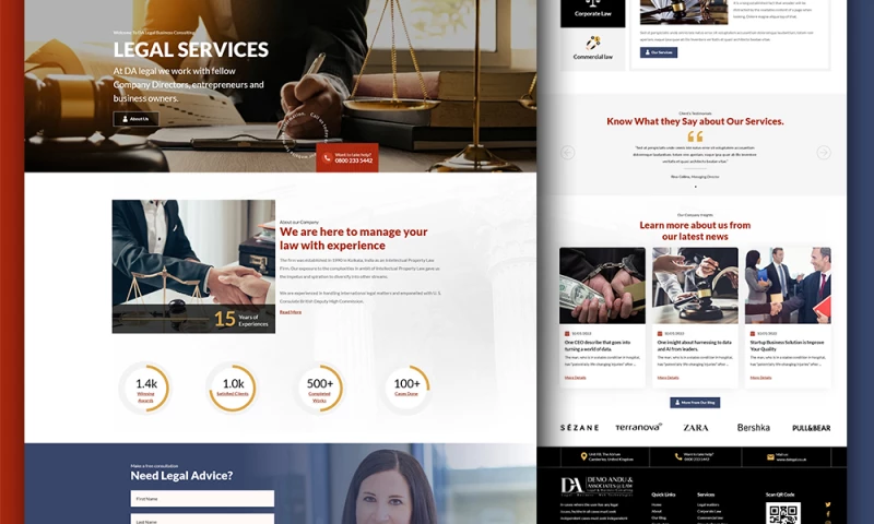 JMJ WebPro - Legal Counsel for Personal and Business Matters with Divi Theme