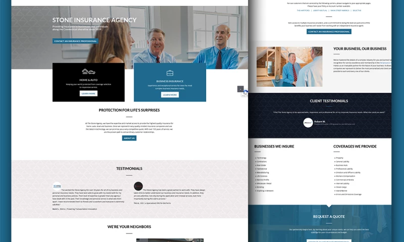 JMJ WebPro - Crafting Personalized Insurance services on elementor website