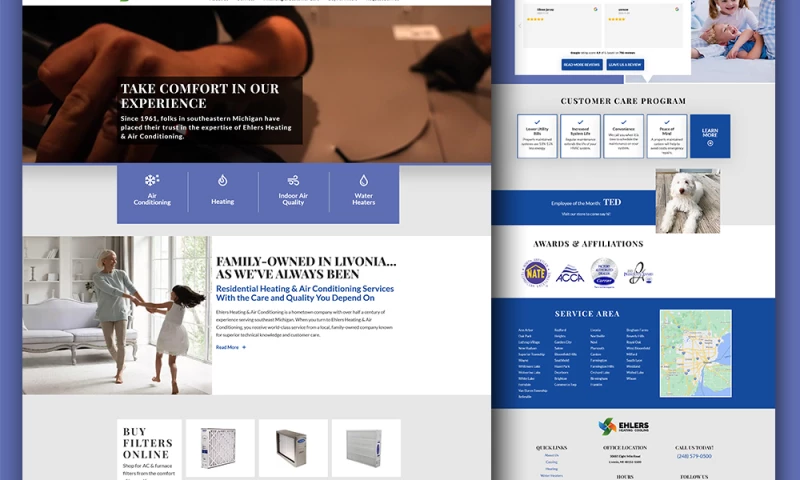 JMJ WebPro - PolarEdge Climate: Unleashing Arctic Precision in Heating and Cooling