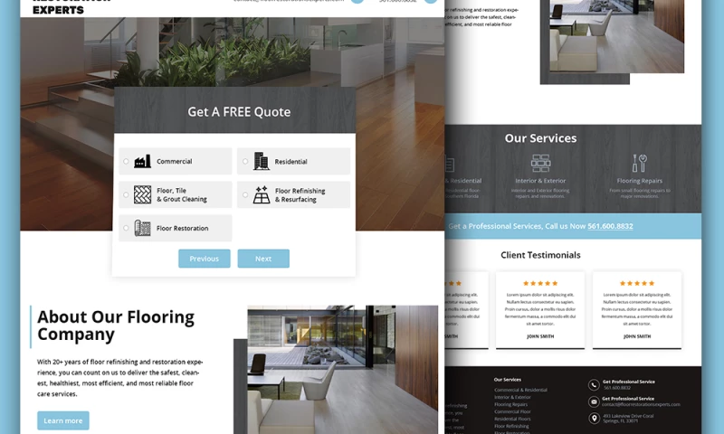 JMJ WebPro - Landing Page : Professional Furniture Installation Services
