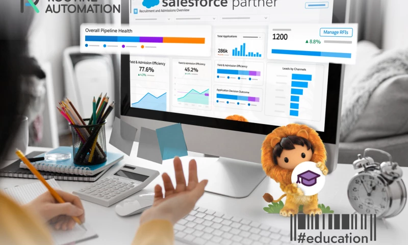 Routine Automation - Education Cloud implementation to decrease workforce capacity and improve education quality