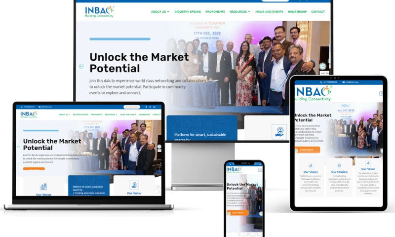 INBAC with Strategic Association NGO Web Design