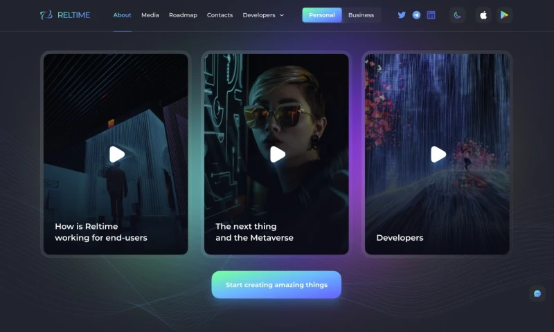 Roobinium - Reltime Metaverse