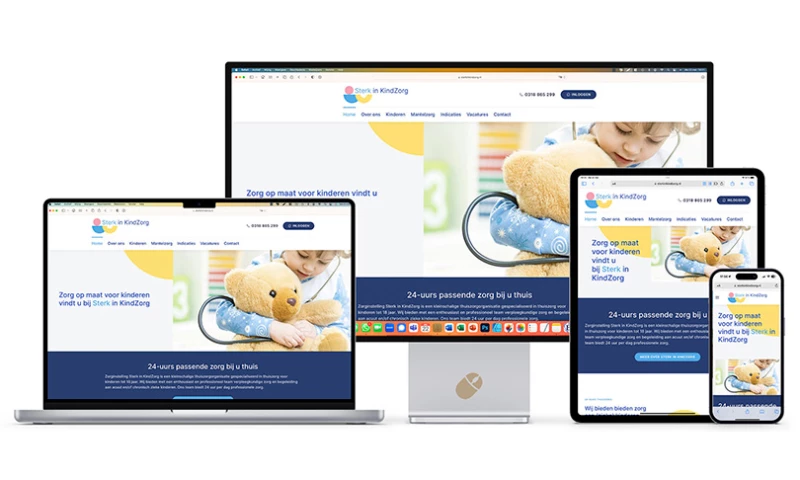 De Webteur Webdesign - Sterk in KindZorg