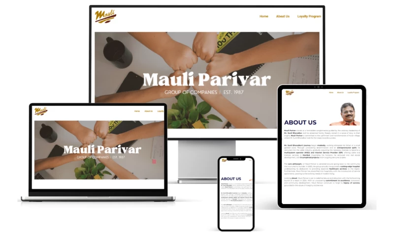 Mumbai Web Design - Maulisai Developers' Digital Presence with Innovative Web Design and SEO