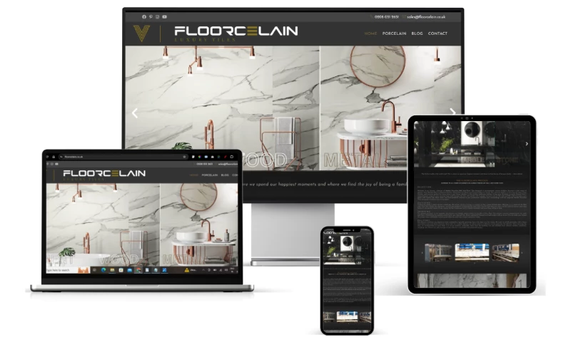 Mumbai Web Design - Floorcelain's Digital Presence with Modern Web Design