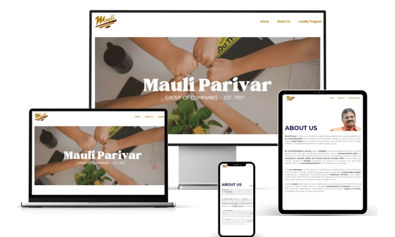 Mumbai Web Design - Community Engagement with Mauli Parivar