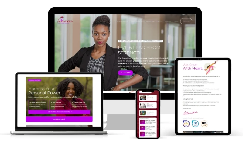 Tech Webers - Life Coach Website