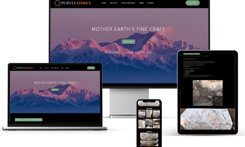 Mumbai Web Design - Market Reach with Purvee Stones