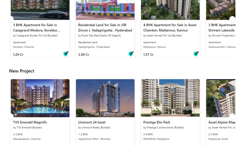Scriptlab Solutions (OPC) Pvt. Ltd. - Real estate property listings platform.