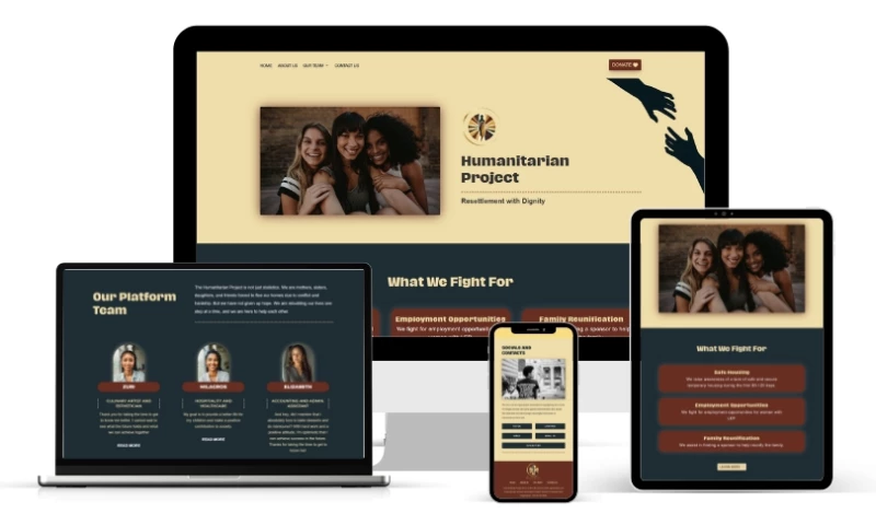 Tech Webers - Charity Website