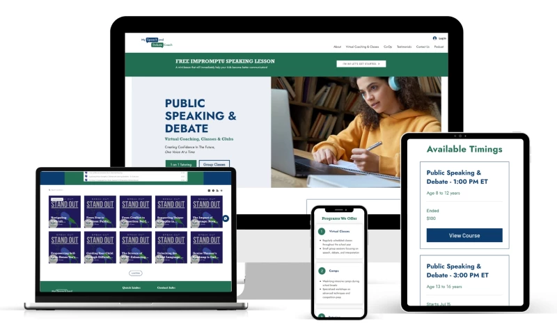 Tech Webers - E-learning Website