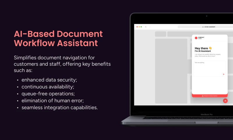 Aristek Systems - AI-Based Document Workflow Assistant