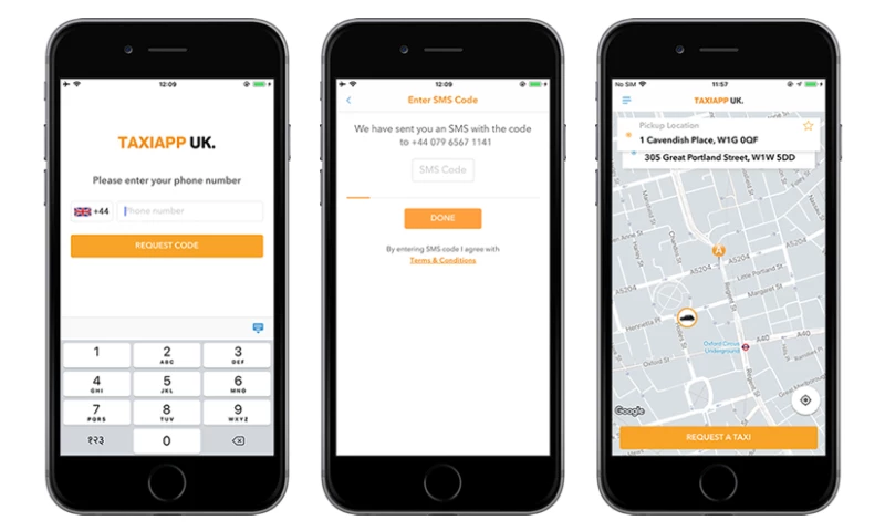 Codiant - TaxiApp UK