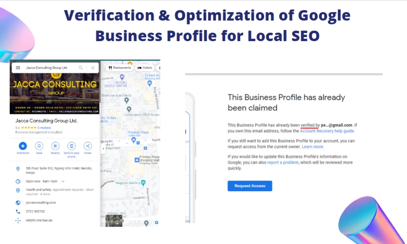 Google Business Profile Optimization ( Jacca Consulting Group)