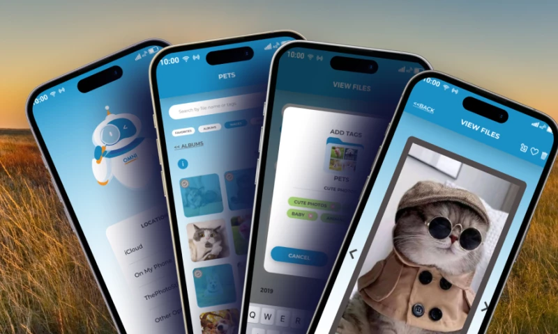 ThePhotoStick Omni: USB hardware integrated iOS and Android app