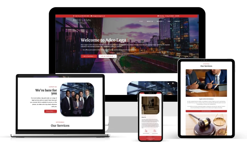 Tech Webers - Legal Website