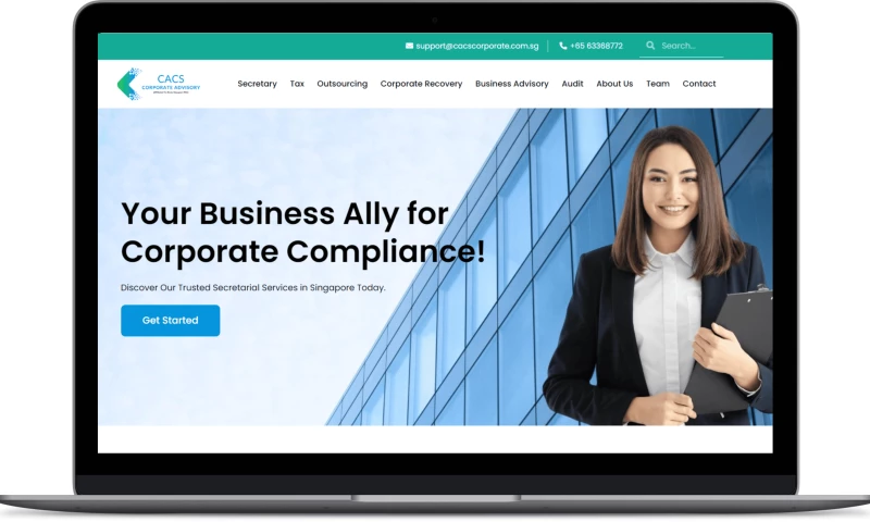 Digital Go Where - Website Development for "CACS"